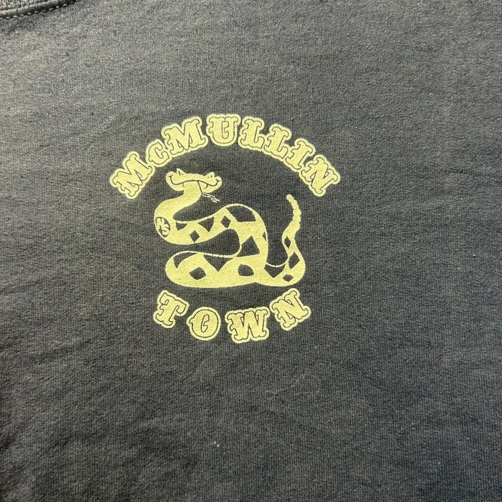 McMullin Town Nadaburg Sidewinders Graphic Sweatshirt Mens Large Navy Blue Biker
